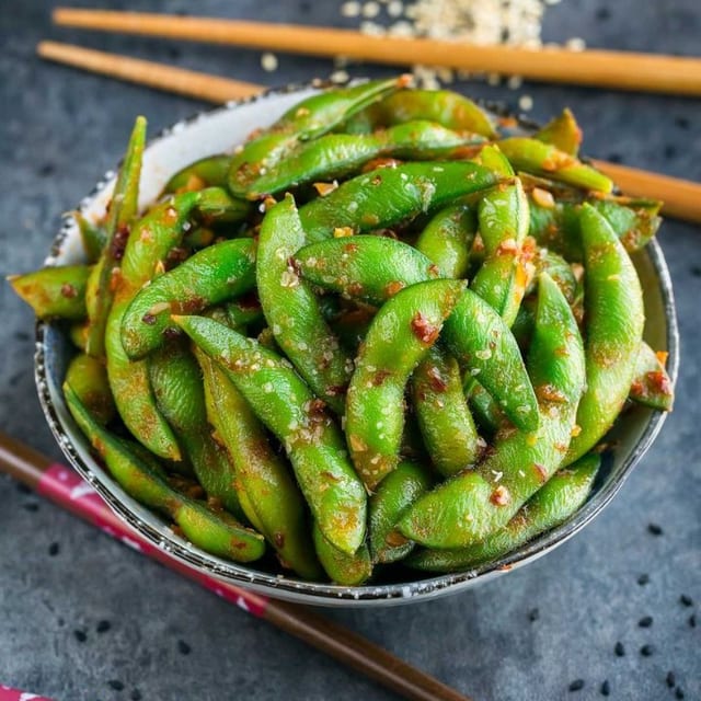 Angry Edamame.