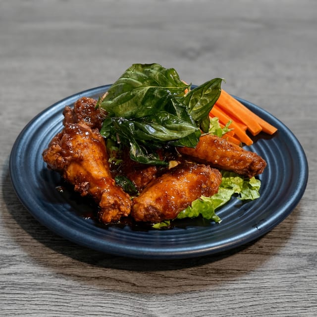 Basil Bangkok Wings.