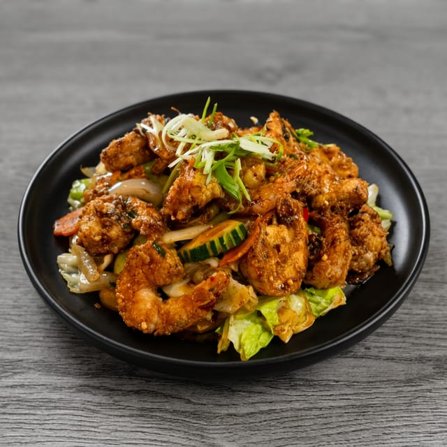 Butter Garlic Shrimp.