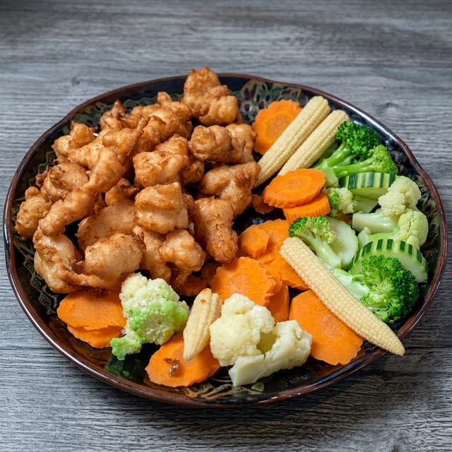 Curry Crispy Chicken.