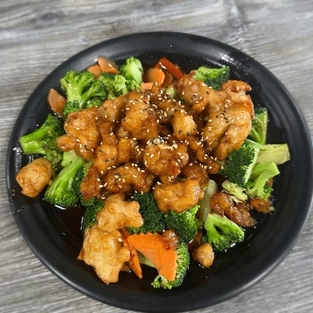 Stir-Fried Broccoli.