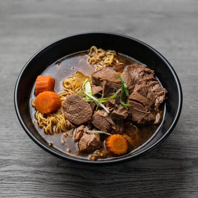 Thai Boat Noodle Soup.
