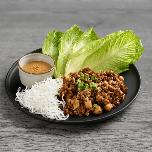 Chicken Lettuce Wrap.